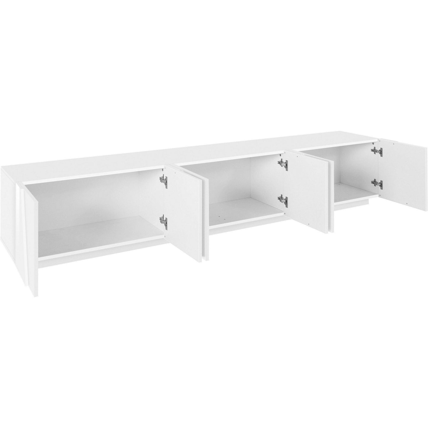 PING TV meubel 240 - wit hoogglans