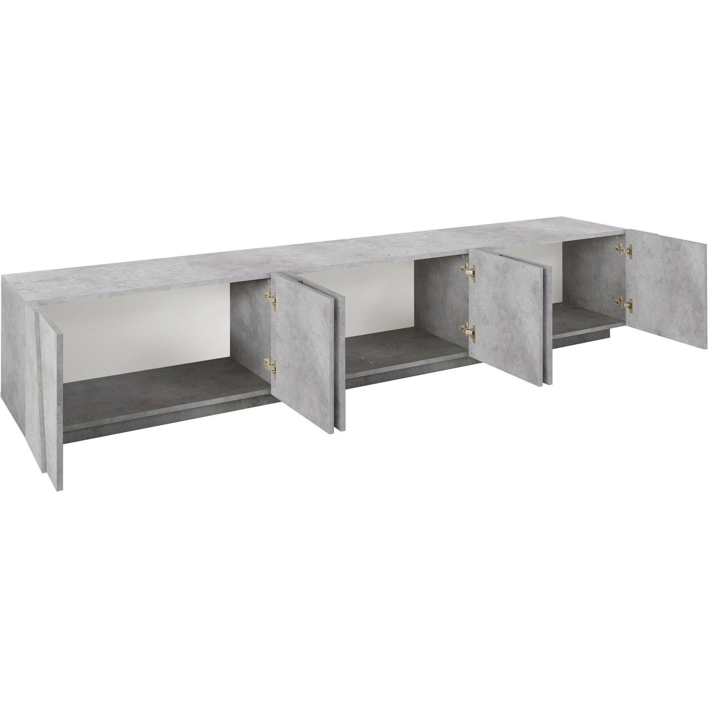 PING TV meubel 240 - Betonkleur
