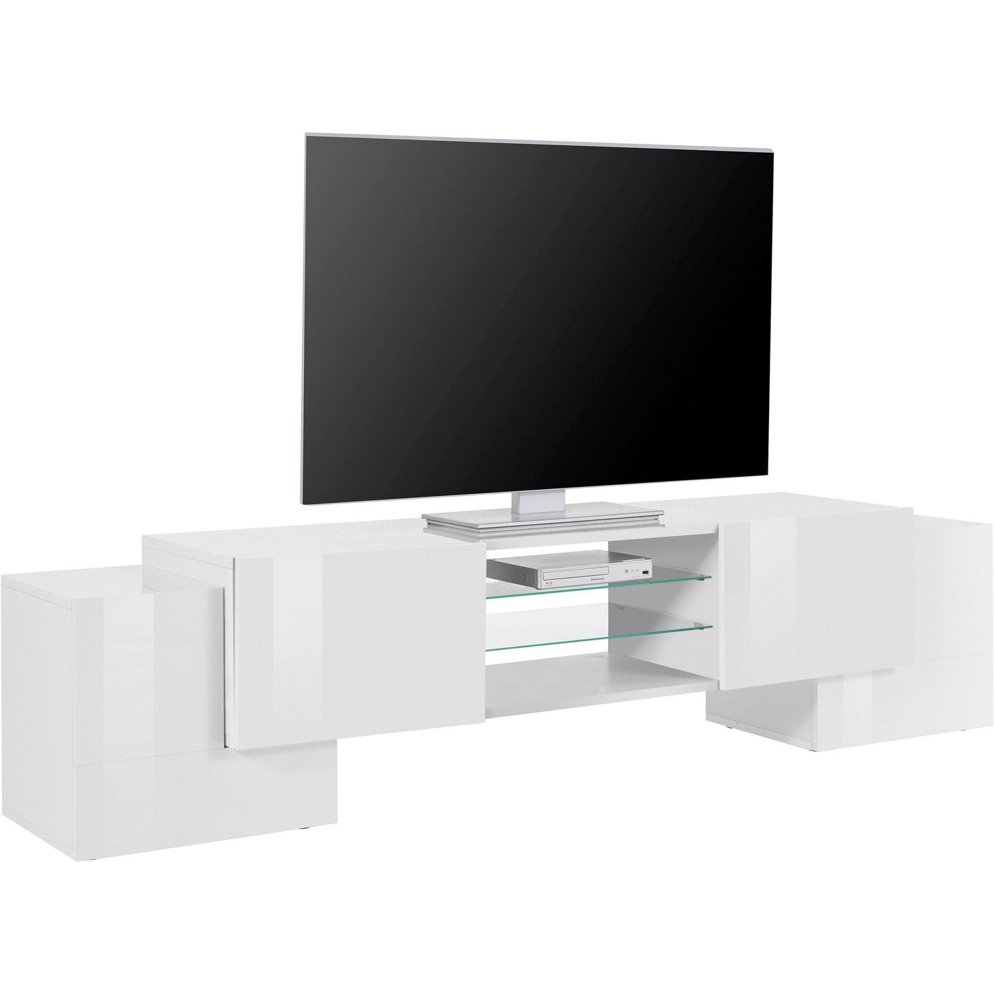 PILLON TV meubel 190 - Wit hoogglans