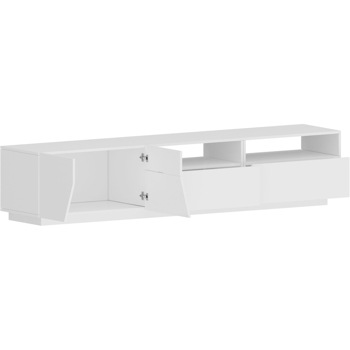 ALIEN TV meubel 220 2A2C - Wit hoogglans