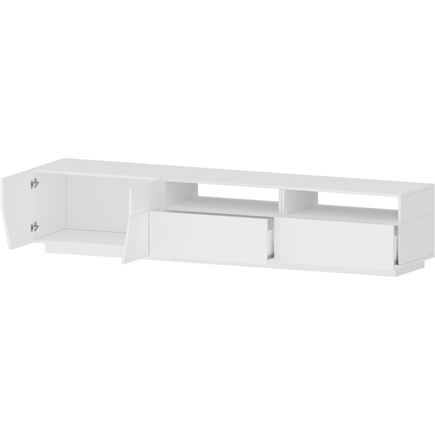 ALIEN TV meubel 220 2A2C - Wit hoogglans