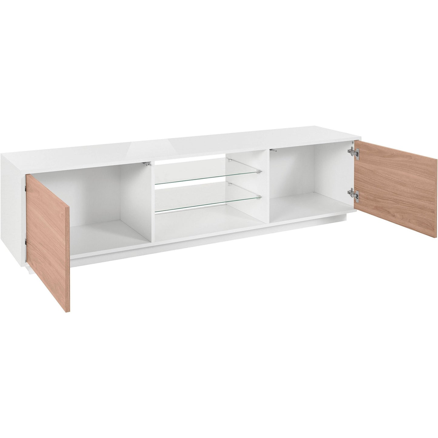 BLOOM TV meubel 180 - Walnoothout