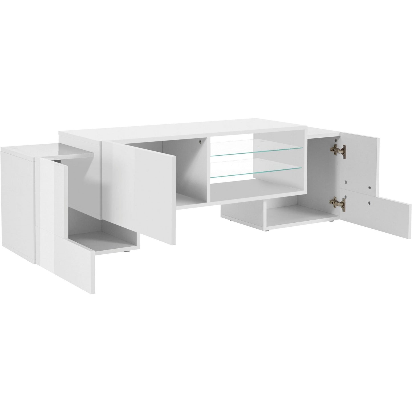 PILLON TV meubel 150 - Wit hoogglans