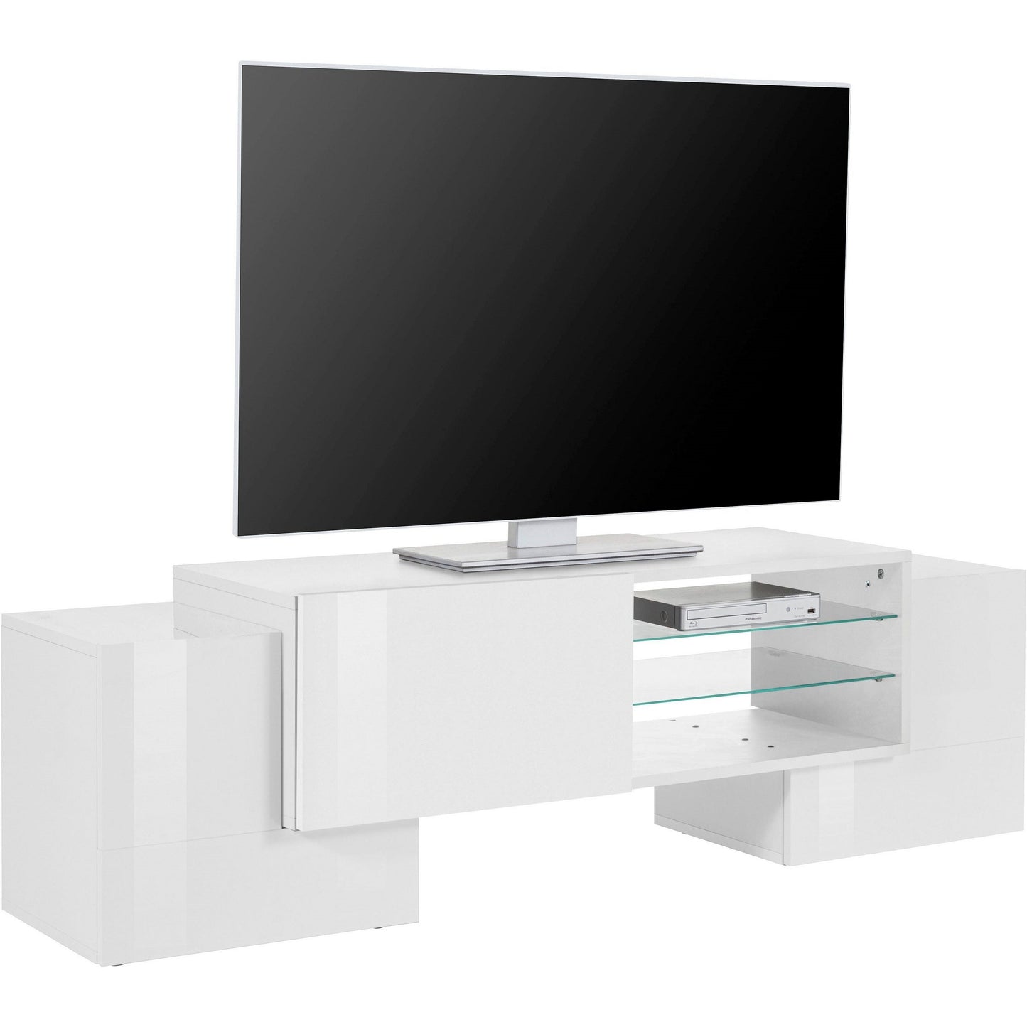 PILLON TV meubel 150 - Wit hoogglans