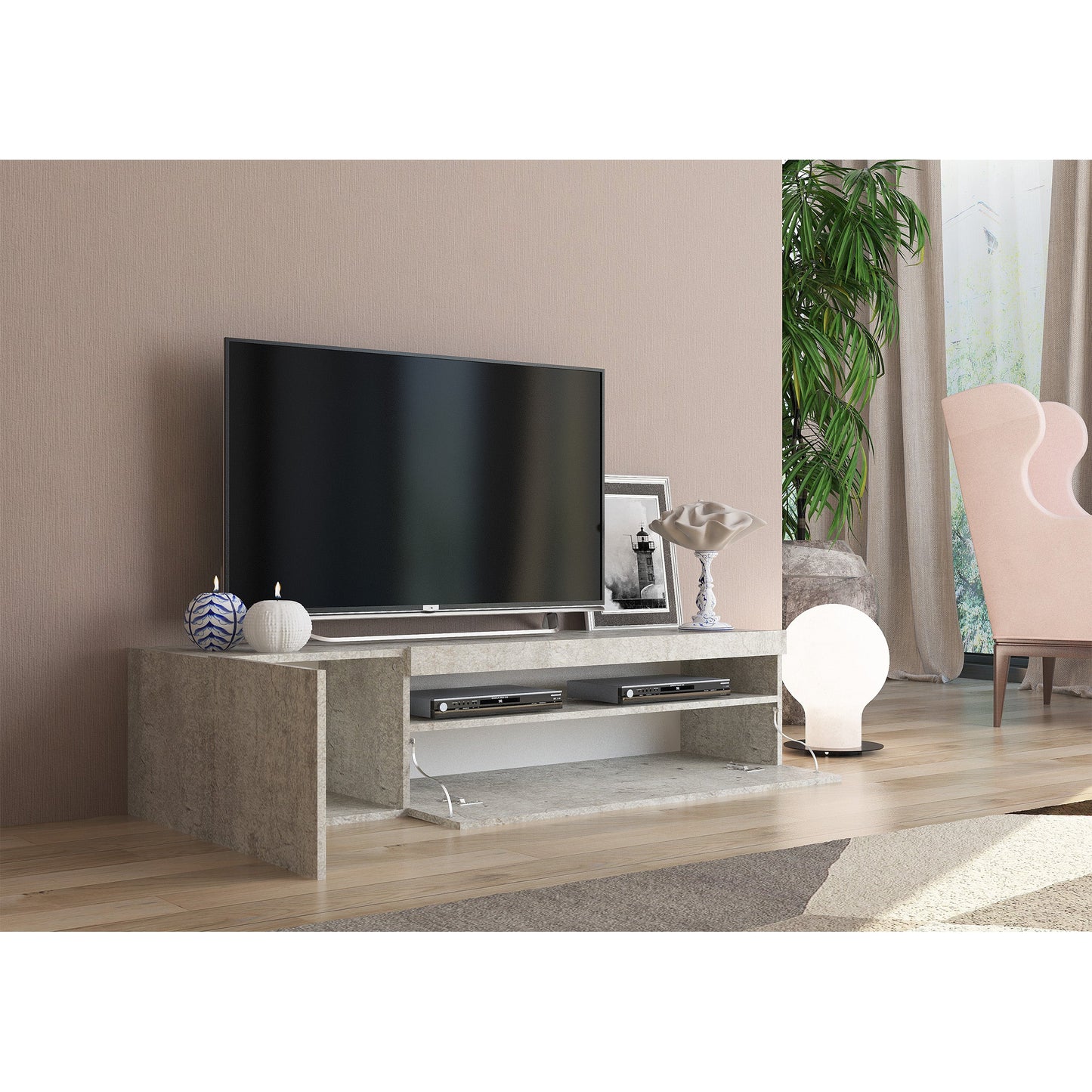 DAIQUIRI TV meubel 150 - Betonkleur