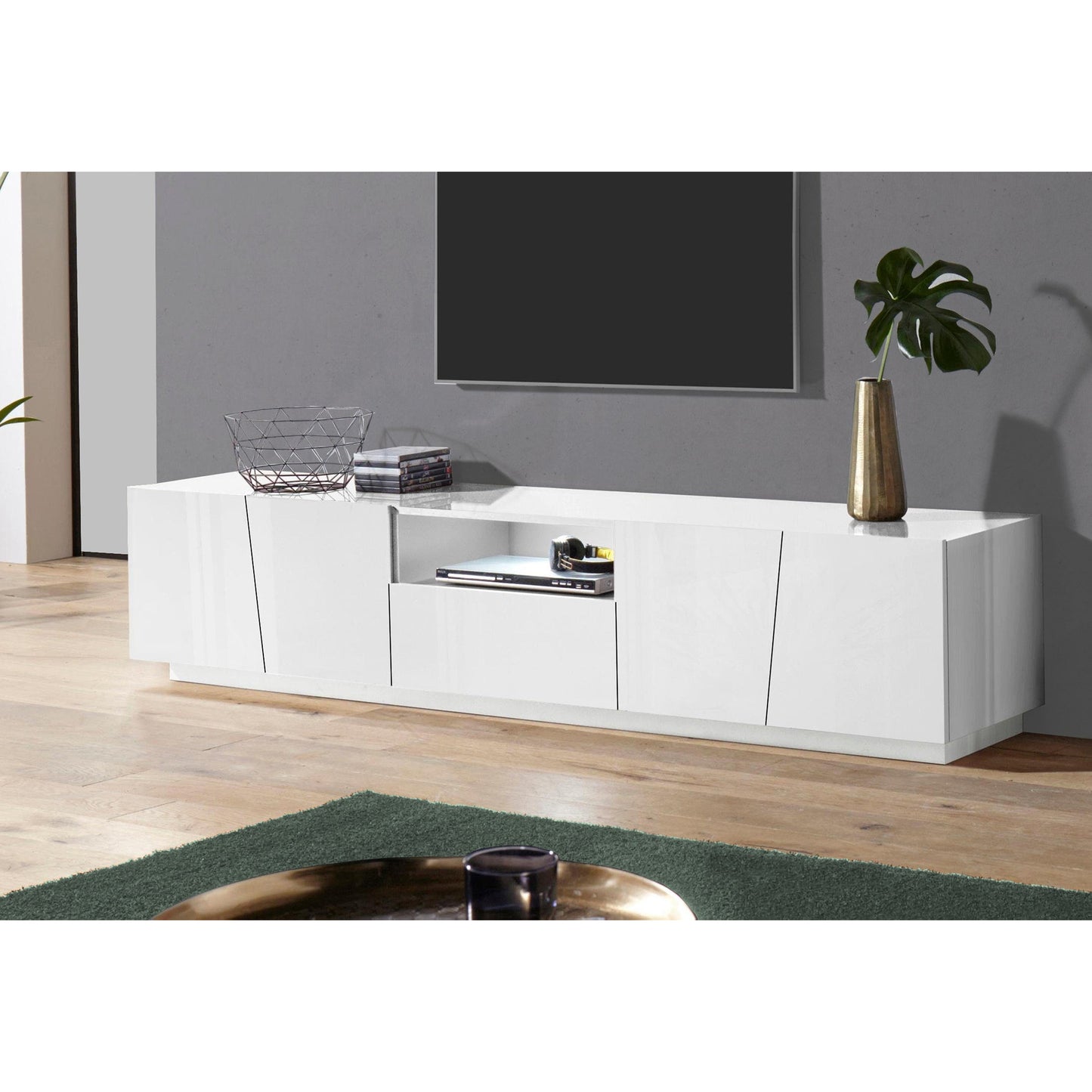 VEGA TV meubel 220 - Wit hoogglans