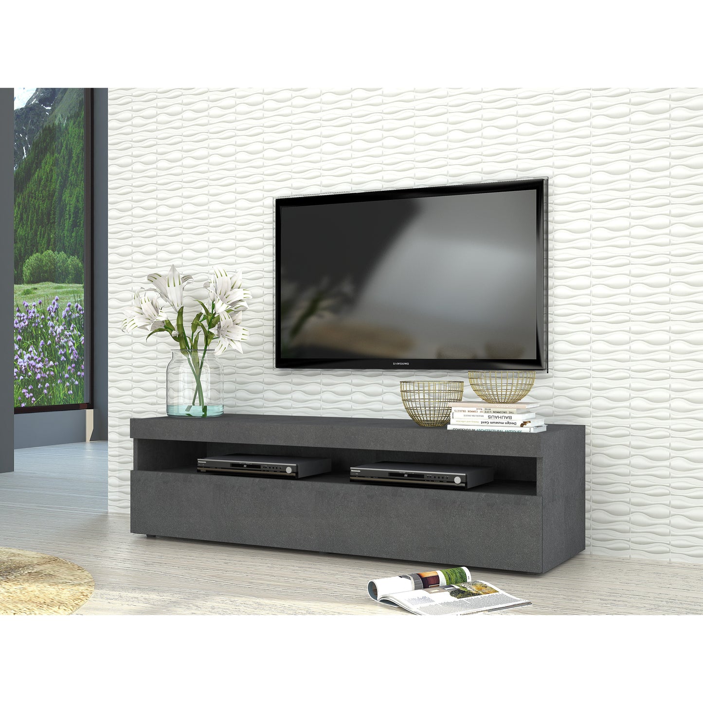 BURRATA TV meubel 130 - Greystone