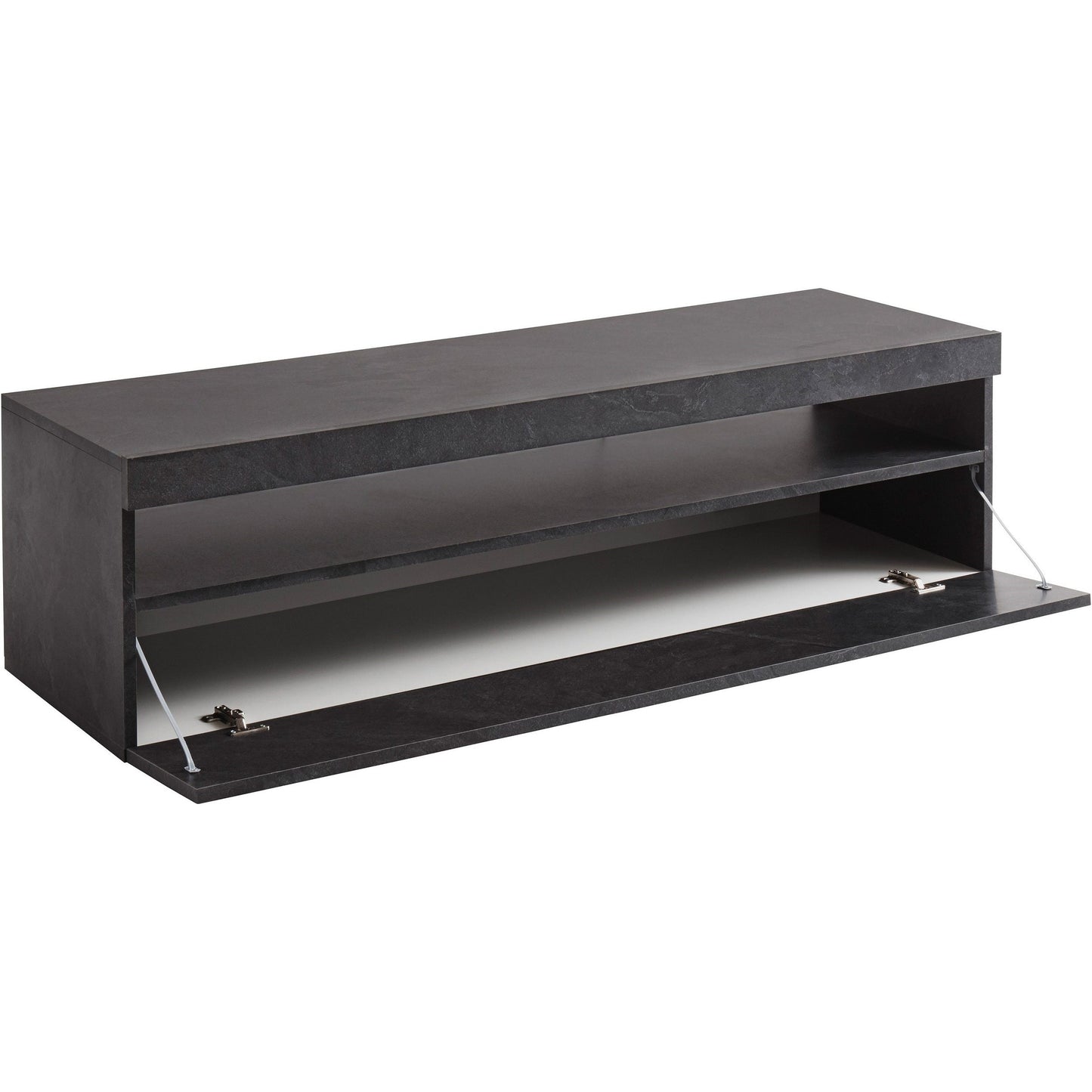 BURRATTA TV meubel 130 - Wit hoogglans