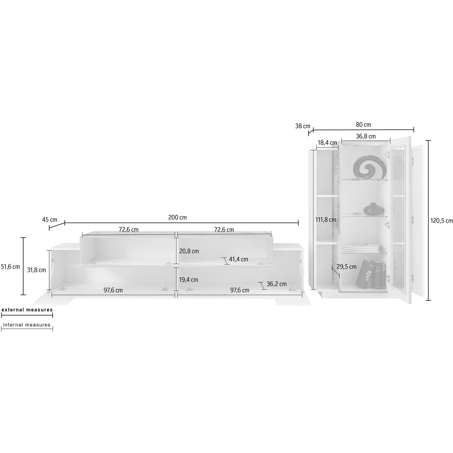 CORO meubelset - Mangohout