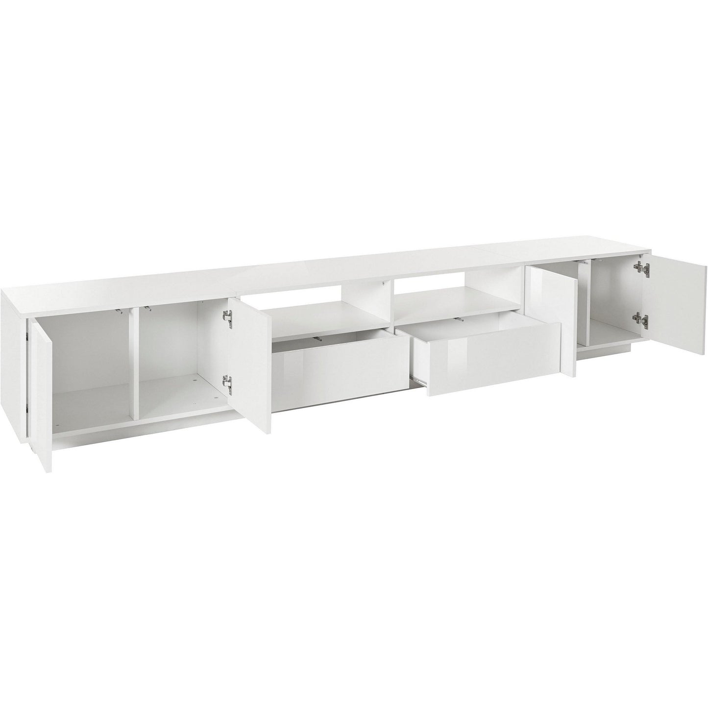 BLOOM TV meubel 260 - Wit hoogglans