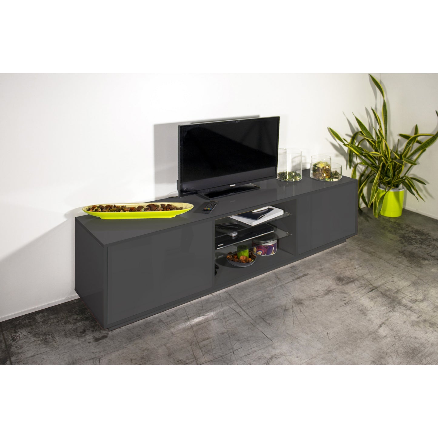 BLOOM TV meubel 180 - Antraciet
