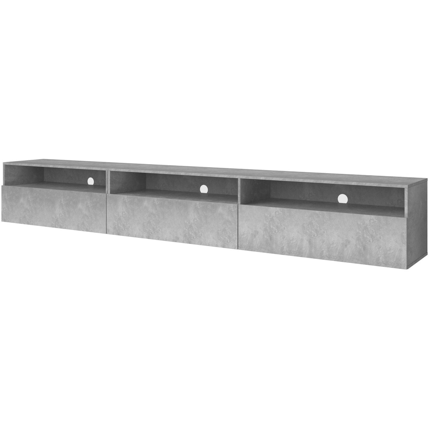 BAROS TV meubel Licht beton - Misterinterior