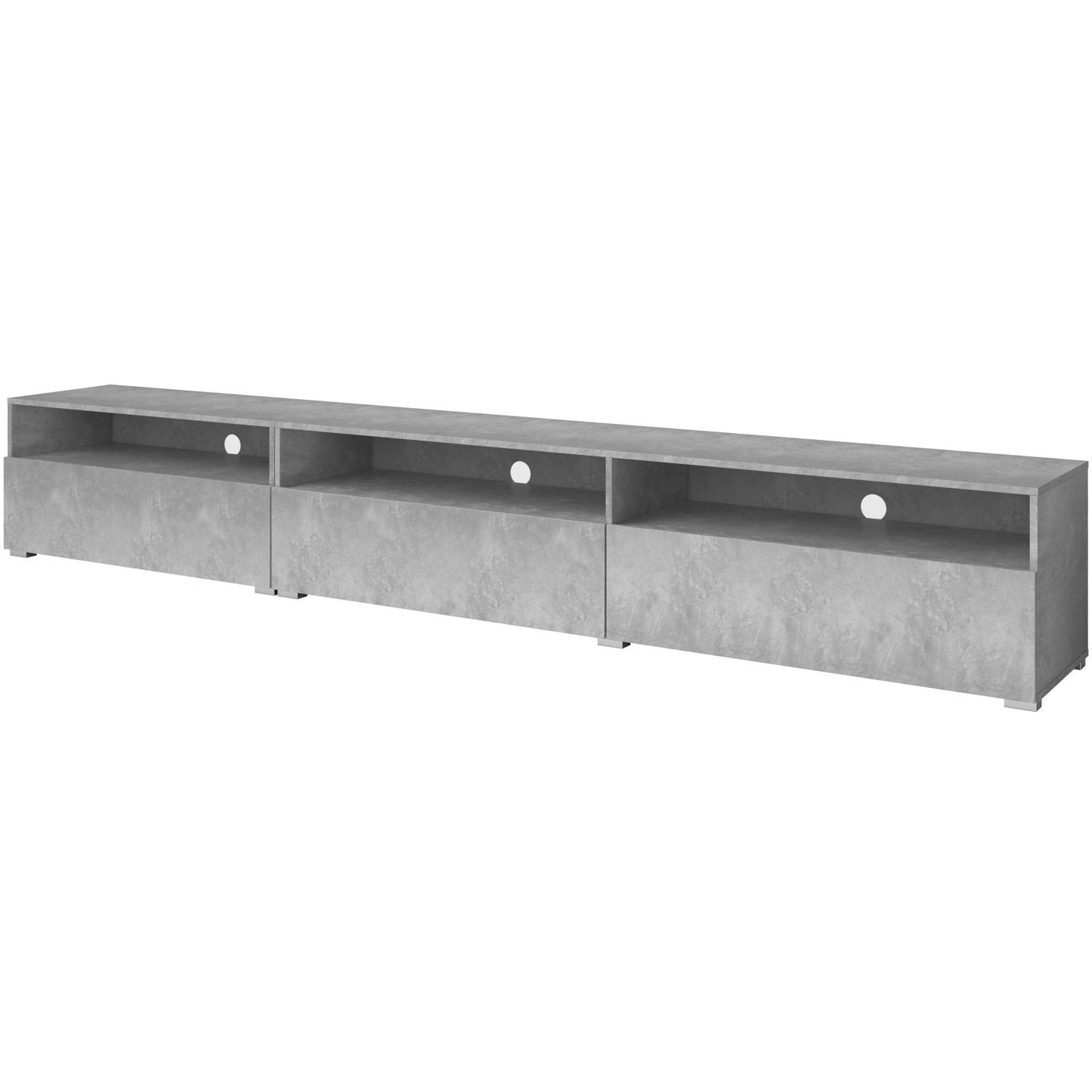 BAROS TV meubel Licht beton - Misterinterior