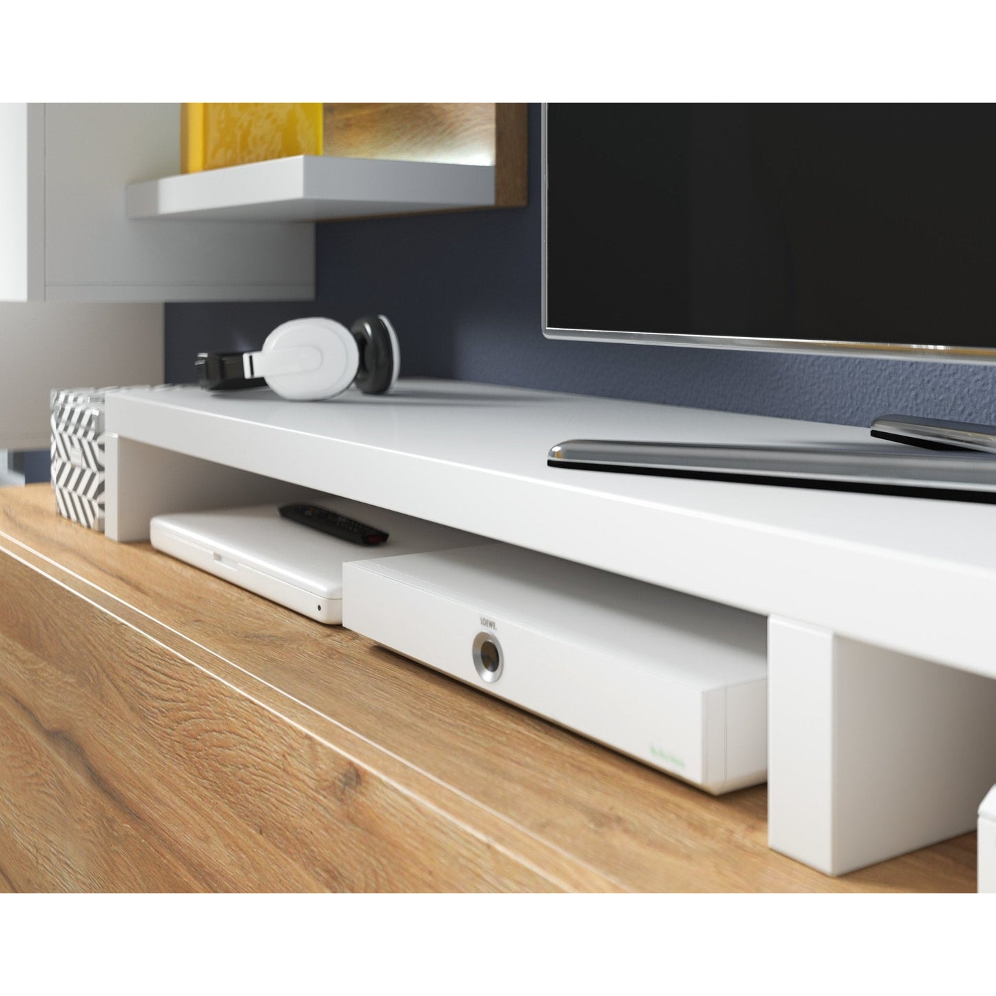 BOTA TV meubel 40 Wit-Eik - Misterinterior