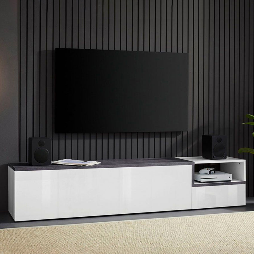 ZET TV meubel 200 - Leisteen
