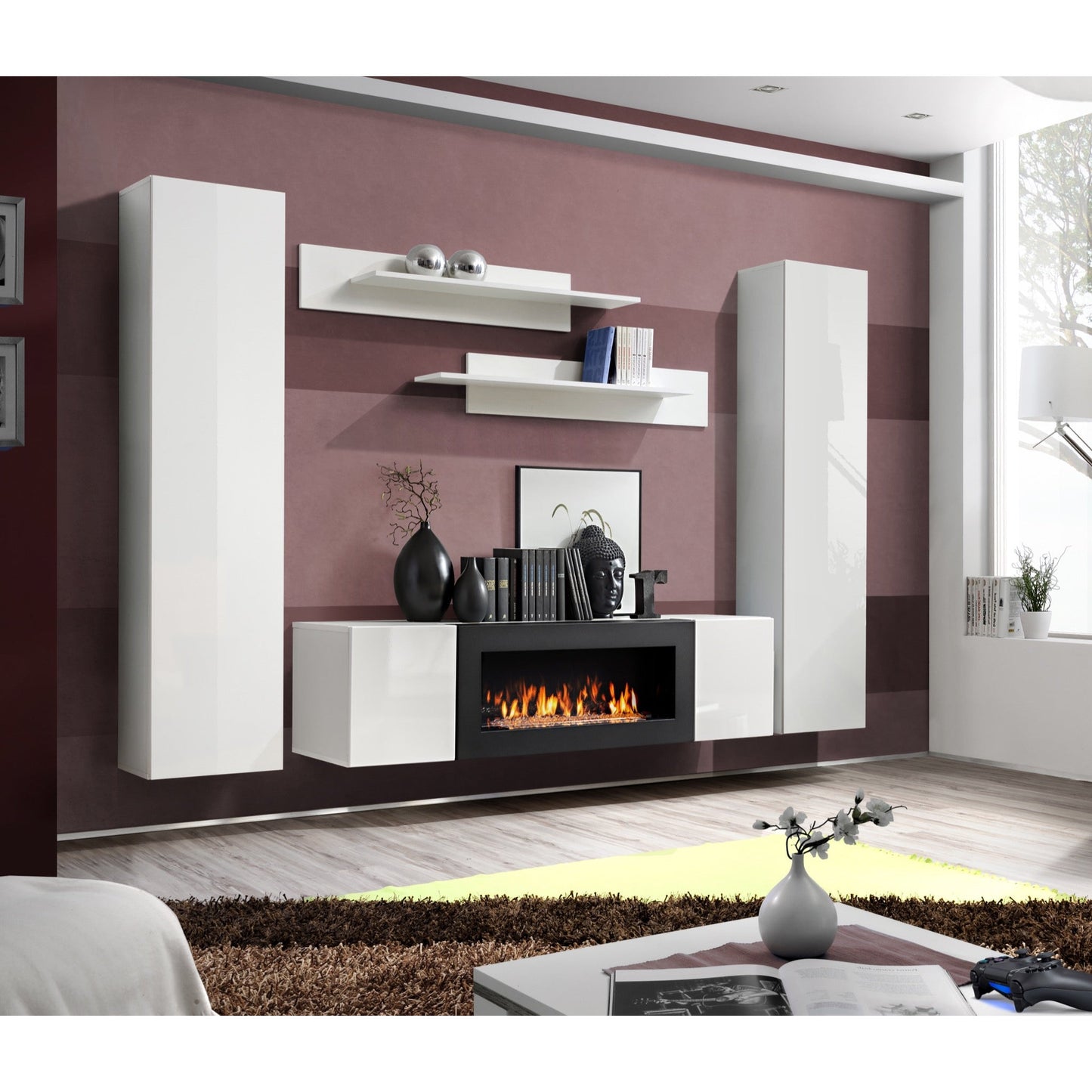 FLY M meubel met open haard WW - Misterinterior