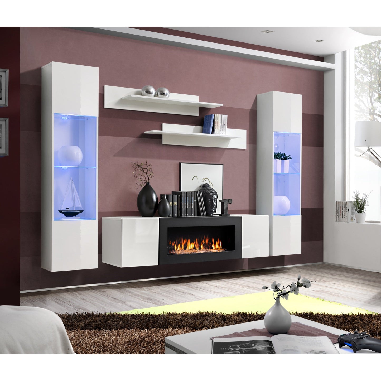 FLY M3 meubel met open haard WW - Misterinterior