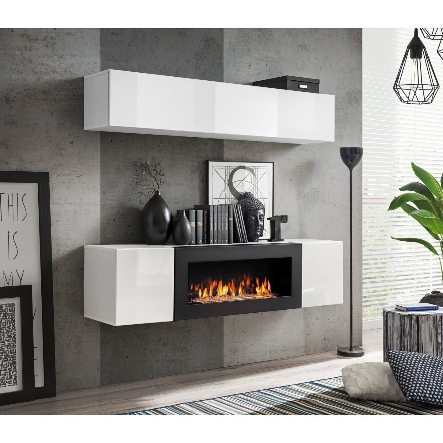 FLY N1 met open haard WW - Misterinterior