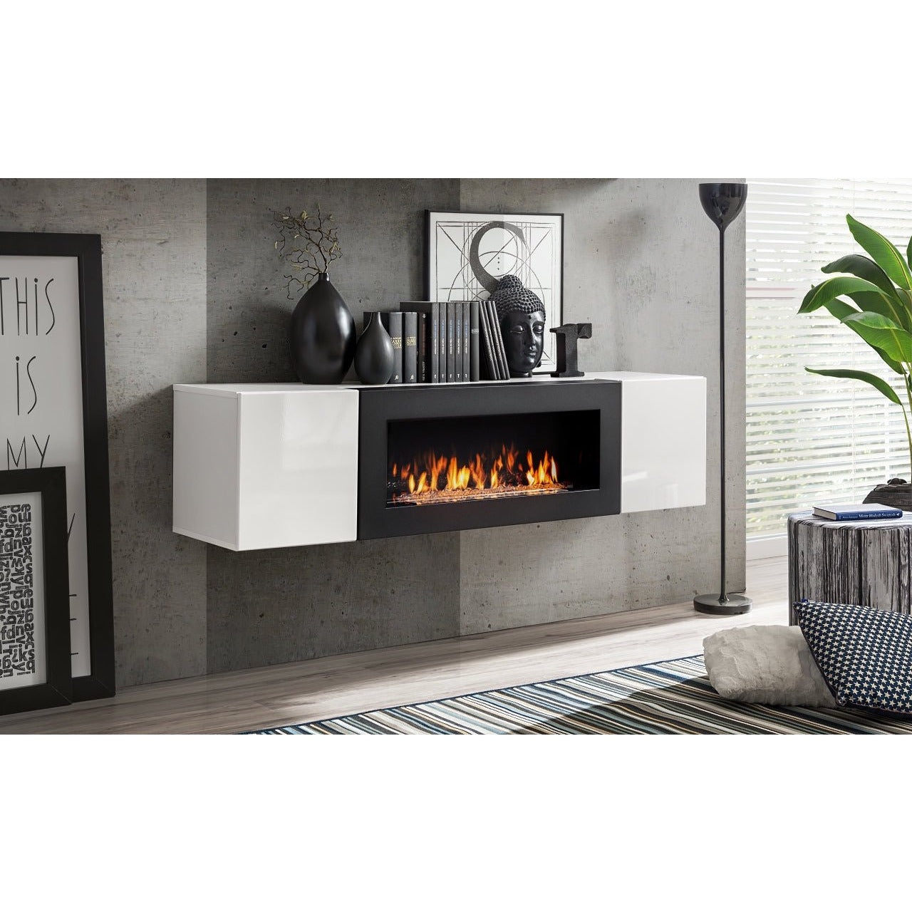 FLY N1 met open haard WW - Misterinterior