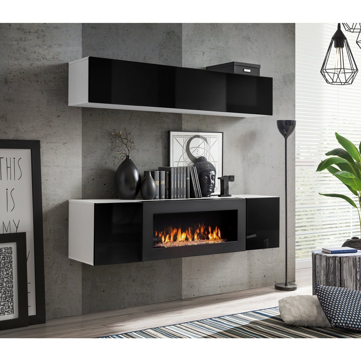 FLY N1 met open haard WZ - Misterinterior