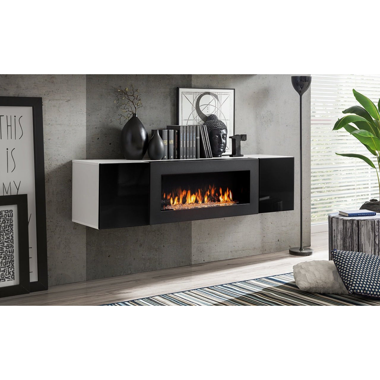 FLY N2 met open haard WZ - Misterinterior