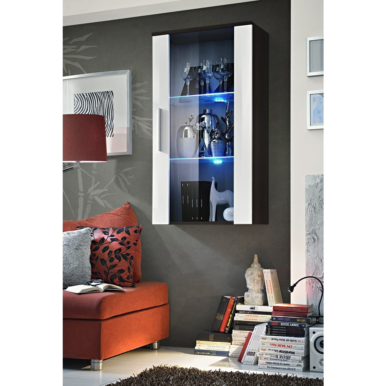 Hangende vitrinekast NEO II EMWH N2 - Misterinterior