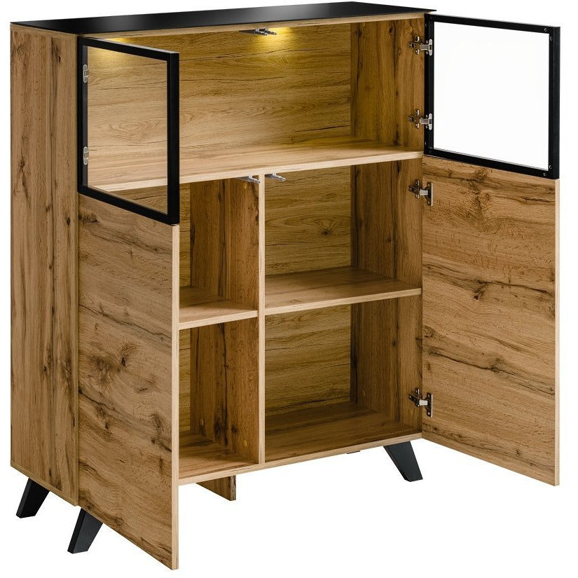 Lage vitrinekast THIN - Misterinterior