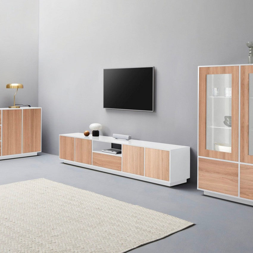 BLOOM TV meubel 220 - Walnoothout