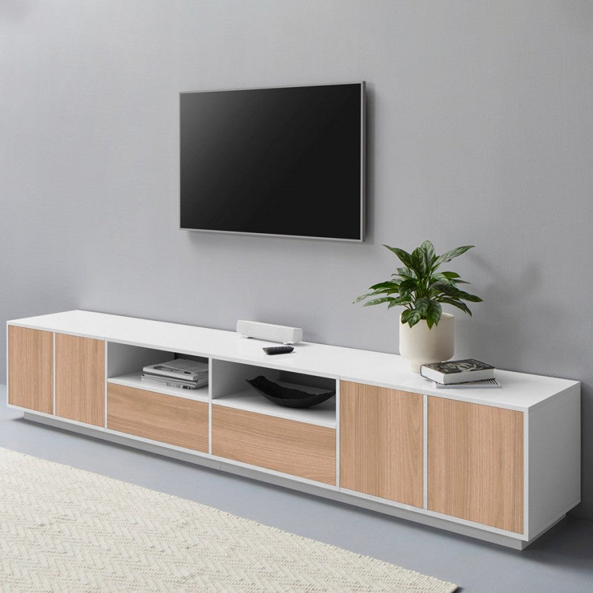 BLOOM TV meubel 260 - Walnoothout