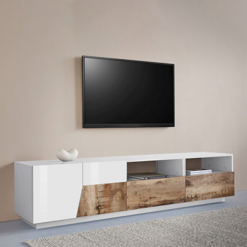 ALIEN TV meubel 220 2A2C - Perenhout