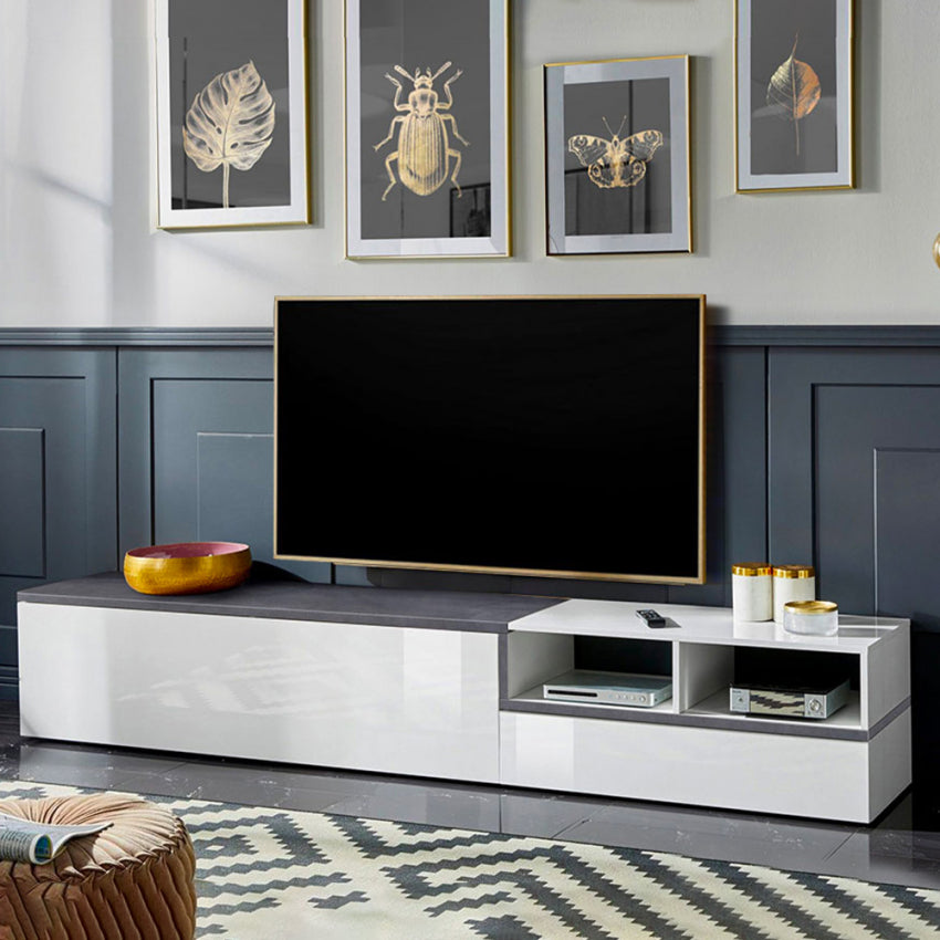 ZET TV meubel 240 - Leisteen