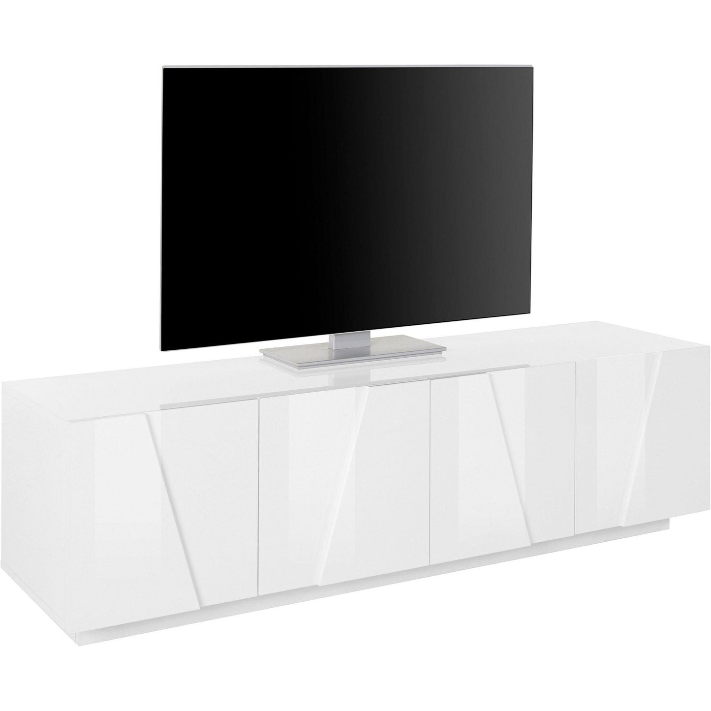 PING TV meubel 160 - Wit hoogglans