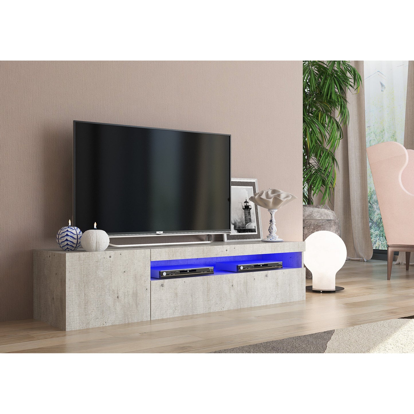 DAIQUIRI TV meubel 150 - Betonkleur
