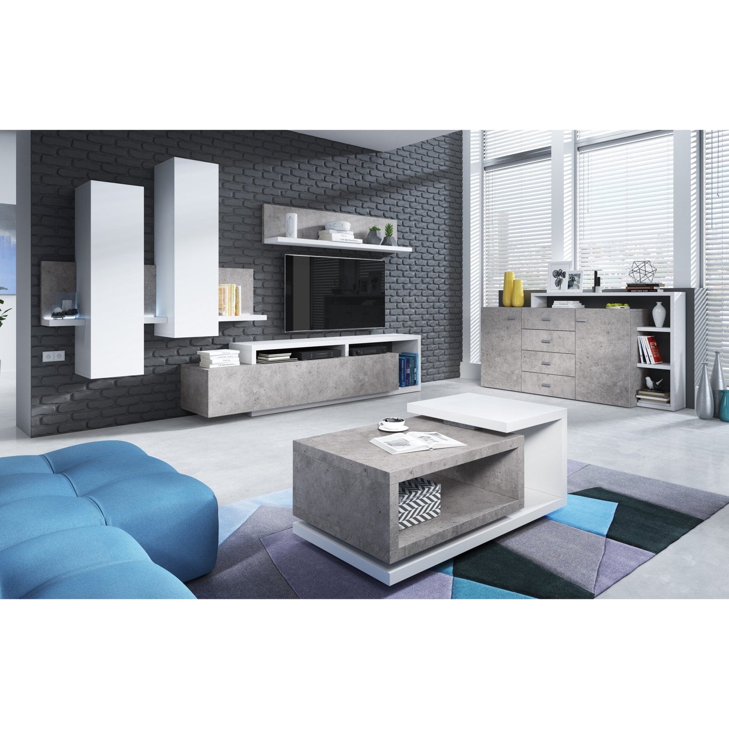 BOTA TV meubel 40 Beton colorado - Misterinterior