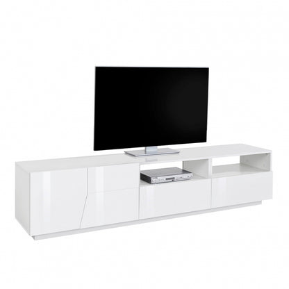 ALIEN TV meubel 220 2A2C - Wit hoogglans