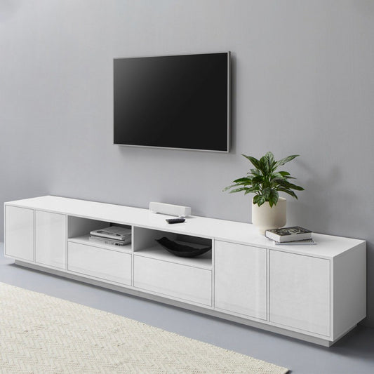 BLOOM TV meubel 260 - Wit hoogglans