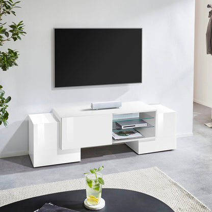 PILLON TV meubel 150 - Wit hoogglans