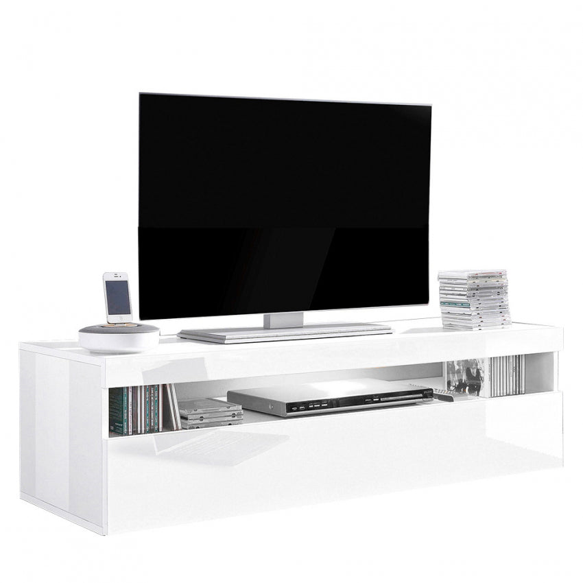 BURRATTA TV meubel 130 - Wit hoogglans